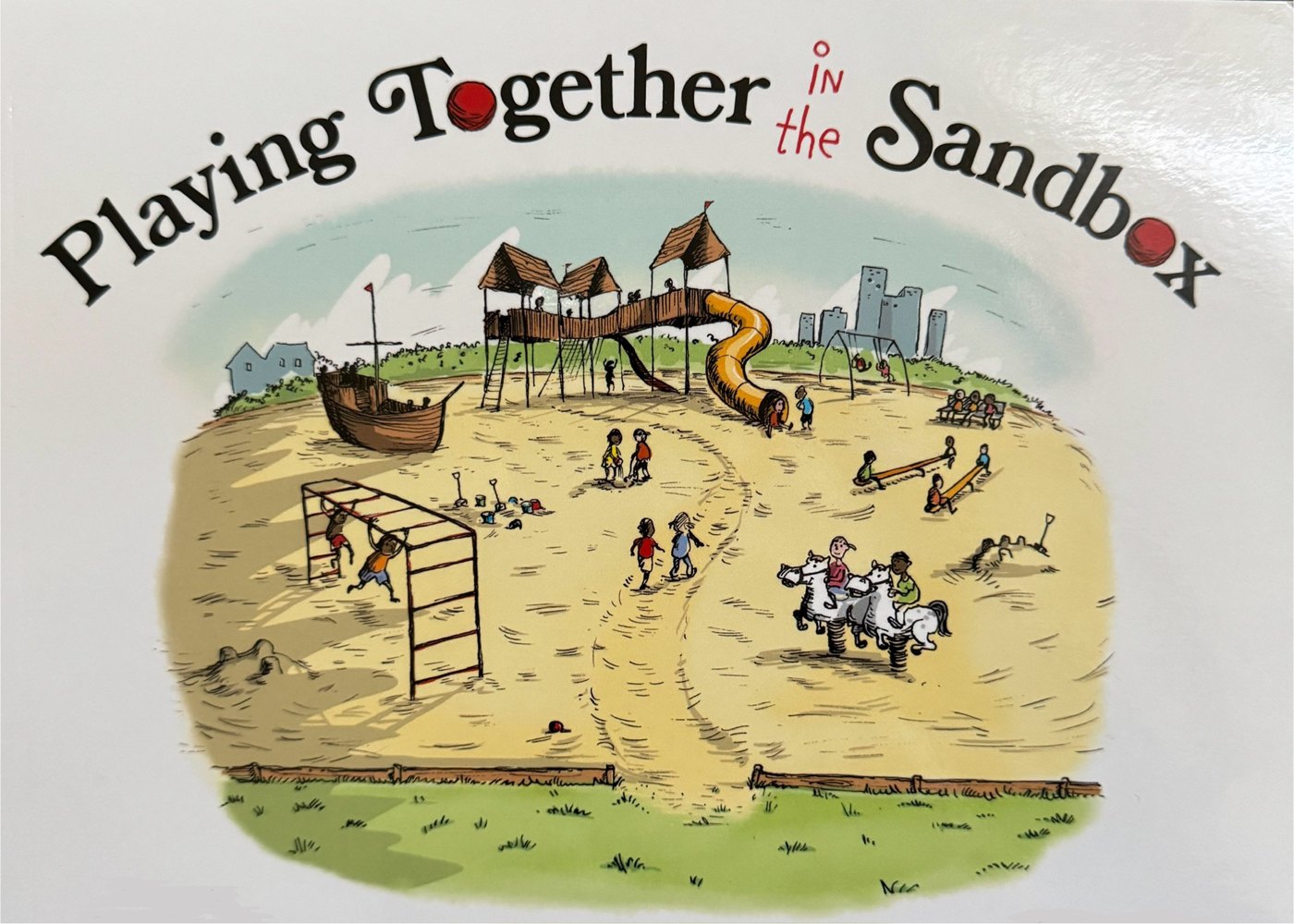 Cover of Playing Together in the Sandbox by Scott Pansky